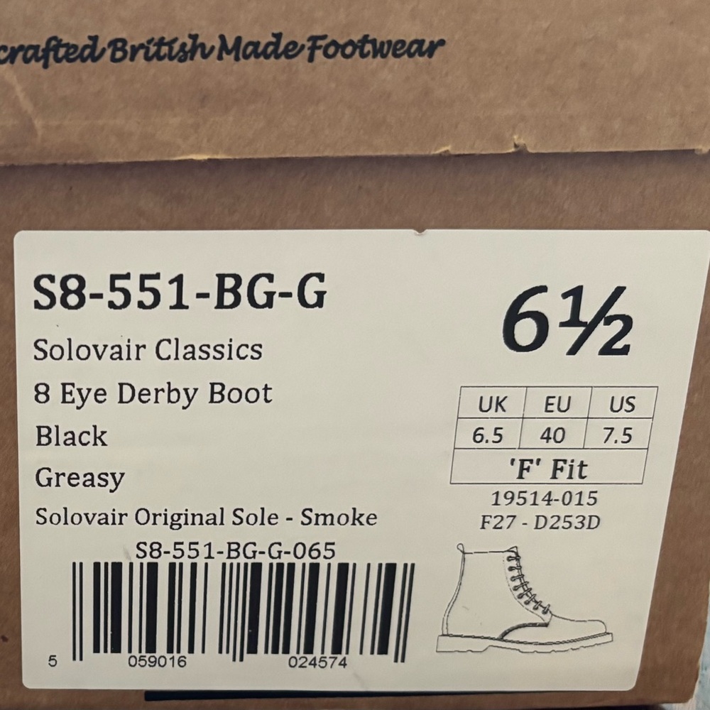 Solovair Leather Boots - Picture 6 of 6